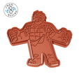 Ralph_C.png Wreck It Ralph Collection (12 files) - Cookie Cutter - Fondant - Polymer Clay