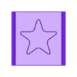 Stamp_Star_Fill_B.stl Carimbo de papel com relevo