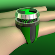 cc0005.png Omnitrix - Ben 10 Ring STL (FREE)