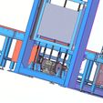 000009.jpg Automatic Pallet Stacker with Roller Conveyor 3D CAD Model