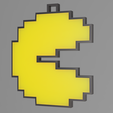 pacman.png Retro Gaming Keychains