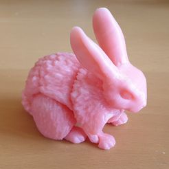 Bunny - Flexi Articulated Animal (print in place, no supports)