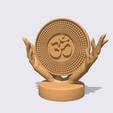 Shapr-Image-2024-02-03-191125.png Mystical goddess hands, OM symbol, Sacred Spirit, Hindu sign, Hinduism symbol, spiritual decor, Yoga