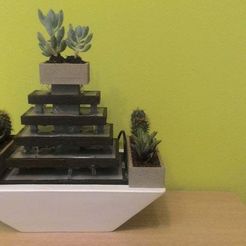 P_20180623_160905.jpg STL file Zen fountain garden・3D printing design to download