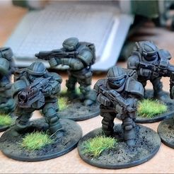 6mm-ish JAISTroopers
