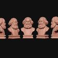 08.jpg Karl Marx 3D printable sculpture 3D print model