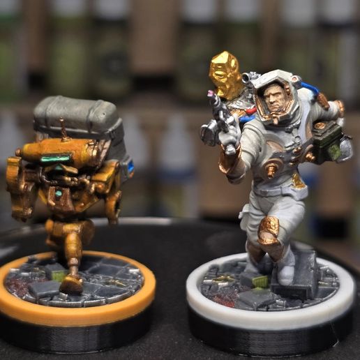 🛰 Clank! in space Characters and Storage box with Meeple character ...