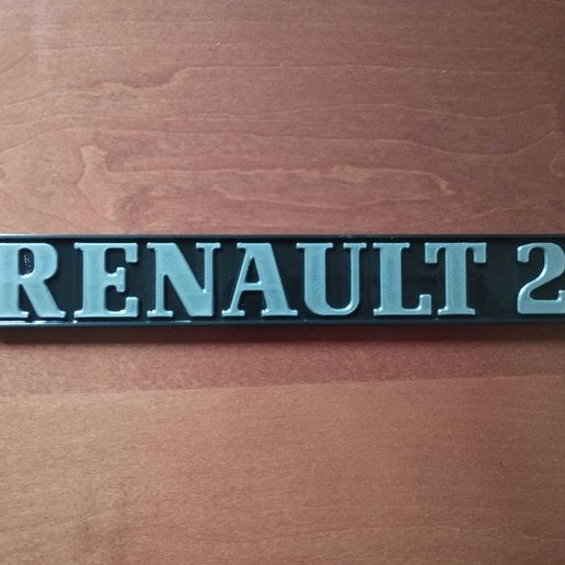 4.jpg RENAULT 21 EMBLÈME ARRIÈRE / ANAGRAMME