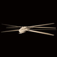 main.png Dune Atreides Ornithopter With Sandworm Stand