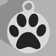 Paw-Print-Keyring-v2.png Paw Print Keyring