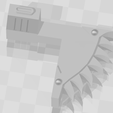 asdfdfs.png STL file Chainaxe Bayonet・Model to download and 3D print