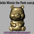 winnie-the-pooh-cuerpo-1.jpg Winnie the Pooh Body Pot Mold