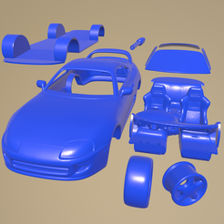 d15_005.png STL file Toyota Supra 1994 PRINTABLE CAR IN SEPARATE PARTS・3D printer model to download