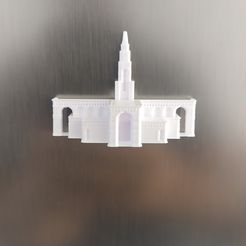 IMG_20230524_135537-1.jpg Archivo STL Imán lds Temple / imã templo SUD Campinas・Modelo para descargar y imprimir en 3D