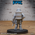 4501-Deep-Gnome-Medium-2.png Deep Gnome ‧ DnD Miniature ‧ Tabletop Miniatures ‧ Gaming Monster ‧ 3D Model ‧ RPG ‧ DnDminis ‧ STL FILE