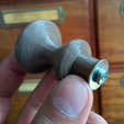 5.png STL-Datei 3D-printable generic cabinet knob kostenlos・3D-druckbare Vorlage zum herunterladen