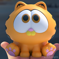 3DLasagna_Baby_Garfield_08.png Baby Garfield