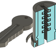 Lock-Mechanism.png Lock&Key: BottleLock - Printed in Place
