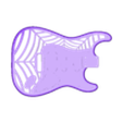 FULL_BODY.STL Spidocaster 3D Printed Guitar - Working Design