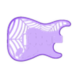 FULL_BODY.STL 3D-печатная гитара Spidocaster - рабочий дизайн