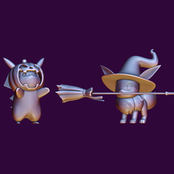 Captura-de-pantalla-2023-09-14-a-las-12.14.36.png 3D-Datei Kürbis-Pikachu und Eevee-Hexe! (Kostenlos für eine begrenzte Zeit!) kostenlos・3D-druckbares Design zum herunterladen