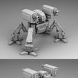 render.jpg Combat Robots - Laser Quadruped Robot
