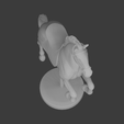 ytjd.png Carousel Horse  / Vintage Carousel Horse Figure / Nostalgic Carnival Pony / Fairground Horse / Timeless Miniature STL /  HORSE