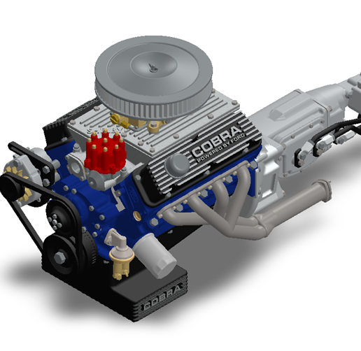 SCR-3.png 1/24 Scale Ford Small Block (302) V8 Shelby Intake Setup Mini Upgrade File Pack