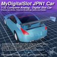 MyDigitalSlot JPN1 Car 1/32 Complete Analog / Digital Slot Car Chassis and Body, Rims and Bushings, Gears and Guide! : TR eMC eTeon orn a ee - Adjustable‘Chassis er PUL dL: nae MyDigitalSlot JPN1 Car, 1/32 Complete Analog / Digital Slot Car