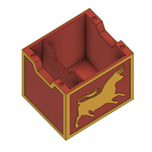 📦 Deck Box Magic Fallout Commander・ STL File for 3D printing・Cults