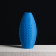 triangle-decoration-vase-3d-model-for-3d-printing-slimprint.jpg Triangle Decoration Vase, Home Decor, Geometric Vase | Slimprint