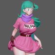 15.jpg BULMA SEXY GIRL DRAGONBALL ANIME ANIMATION 3D PRINT