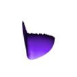 RIGHT LENS.stl 34 PARTS COMPLETE EYE ANATOMY WITH BRAIN, SKULL, NERVES, ARTERIES, VEINS