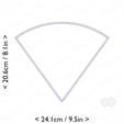 1-5_of_pie~7.75in-cm-inch-top.png Slice (1∕5) of Pie Cookie Cutter 7.75in / 19.7cm