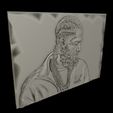 15.jpg 3D Relief sculpture of Nipsey Hussle
