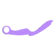 Karambit Tactico.stl Karambit Tactico para airsoft