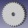 z33.png ANSI 25 // gear wheel // STL file