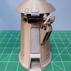 Desert sci-fi buildings