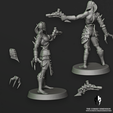 WrackedWarriors_07_02.png 3D file Cursed Warriors - Set 02 - All Female - Cursed Elves・3D print design to download, edgeminiatures