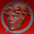 happy.png STL file The Flash | Wally West | Head for Mcfarlane Figure・3D printer model to download