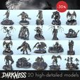 Pack-Darkness.jpg Darkness FULL PACK - Dark Chaos Medieval Age of Sigmar Fantasy Warhammer