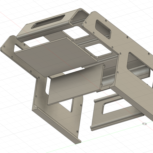 SCX24 Dodge Power Wagon Camper - 3D model önizlemesi
