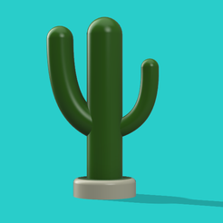 Model-1.png Fichier STL gratuit Gode sexy Saguaro・Objet imprimable en 3D à télécharger