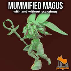 splashscaralich.jpg Mummified Magus - Undead Egyptian Priest