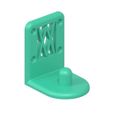 045_02.jpg XXL Wall Holder for 1/2 inch sockets larger than 30mm 045 I for screws or peg board
