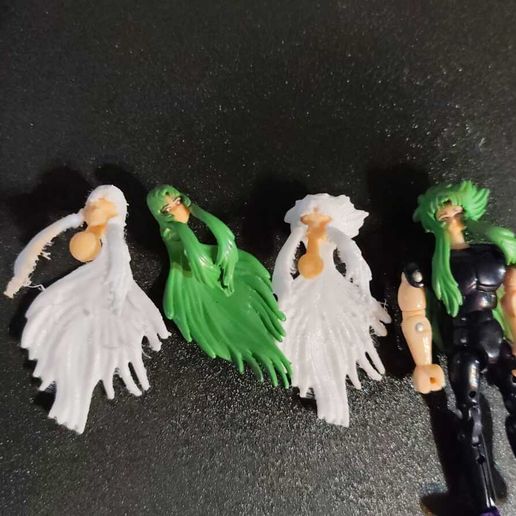 OmamoriChippi:オブジェ(しんぞう)１ ♈ cabeças de sapuri de aries shion, saint seiya vintage