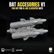 2.png Bat Arm Accesories Kit 3D printable File For Action Figures