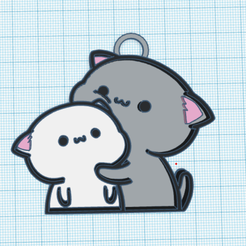 g.png keychain cat
