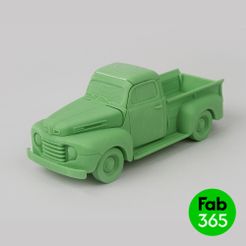 Pickup_Truck_01.jpg Fichier 3D Camionnette Ford pliable-F1・Design pour impression 3D à télécharger, fab_365