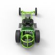 13.jpg Diecast Motore anteriore dragster vecchia scuola con V8 Scala 1:25